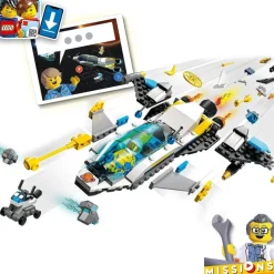 LEGO Puzzles Y Construcciones*Juguete De Construccion Digital Misiones De Exploracion Espacial De Marte Con Ladrillos Interactivos City Missions