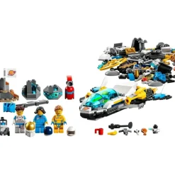 LEGO Puzzles Y Construcciones*Juguete De Construccion Digital Misiones De Exploracion Espacial De Marte Con Ladrillos Interactivos City Missions