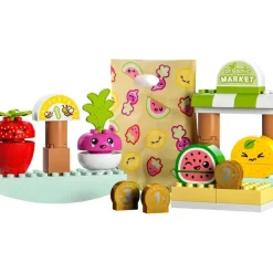 LEGO Puzzles Y Construcciones*Juguete De Construccion Educativo Mercado Organico Primer Duplo