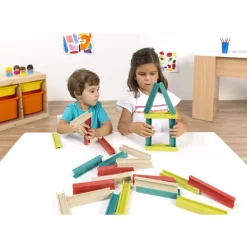 Miniland Preescolar*Juguete De Construccion Eco Beams Building Set