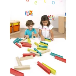 Miniland Preescolar*Juguete De Construccion Eco Beams Building Set