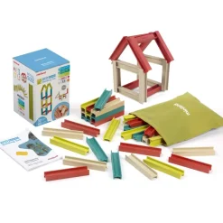 Miniland Preescolar*Juguete De Construccion Eco Beams Building Set