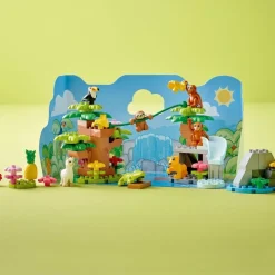 LEGO Puzzles Y Construcciones*Juguete De Construccion Educativo Fauna Salvaje De Sudamerica Figuras De Animales Duplo