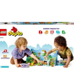 LEGO Puzzles Y Construcciones*Juguete De Construccion Educativo Fauna Salvaje De Sudamerica Figuras De Animales Duplo