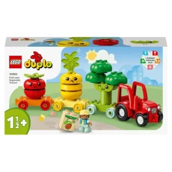 LEGO Puzzles Y Construcciones*Juguete De Construccion Educativo Tractor De Frutas Y Verduras Para Aprender Los Colores Duplo