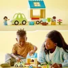 LEGO Puzzles Y Construcciones*Juguete De Construccion Educativo Casa Familiar Con Ruedas Y Coche Duplo