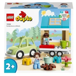 LEGO Puzzles Y Construcciones*Juguete De Construccion Educativo Casa Familiar Con Ruedas Y Coche Duplo