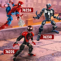 LEGO Puzzles Y Construcciones*Juguete De Construccion Figura De Miles Morales Coleccionable De Spider-Man Marvel