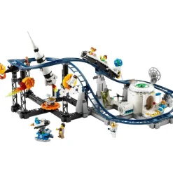LEGO Puzzles Y Construcciones*Juguete De Construccion Montana Rusa Espacial Parque De Atracciones Space Roller Coaster Creator 3 En 1