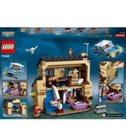 LEGO Puzzles Y Construcciones*Juguete De Construccion Numero 4 De Privet Drive Con Cartas Y Coche Wizarding World Harry Potter