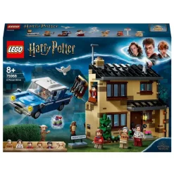 LEGO Puzzles Y Construcciones*Juguete De Construccion Numero 4 De Privet Drive Con Cartas Y Coche Wizarding World Harry Potter