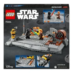 LEGO Puzzles Y Construcciones*Juguete De Construccion Obi-Wan Kenobi Vs. Darth Vader Con Espadas Laser Star Wars