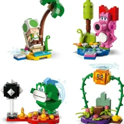 LEGO Puzzles Y Construcciones*Juguete De Construccion Packs De Personajes: Edicion 6 Para Pack Inicial Super Mario