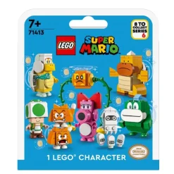 LEGO Puzzles Y Construcciones*Juguete De Construccion Packs De Personajes: Edicion 6 Para Pack Inicial Super Mario