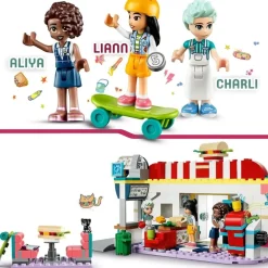 LEGO Puzzles Y Construcciones*Juguete De Construccion Restaurante Clasico De Heartlake Y Mini Munecas Friends