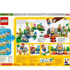 LEGO Puzzles Y Construcciones*Juguete De Construccion Set De Creacion: Caja De Herramientas Creativas Pack Inicial Y Sets De Expansion Super Mario