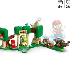 LEGO Puzzles Y Construcciones*Juguete De Construccion Set De Expansion: Casa-Regalo De Yoshi Para Pack Inicial Super Mario
