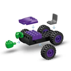 LEGO Puzzles Y Construcciones*Juguete De Construccion Spidey Y Su Super Equipo Camiones De Combate De Hulk Y Rino Marvel