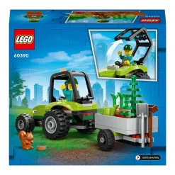 LEGO Puzzles Y Construcciones*Juguete De Construccion Tractor Forestal Con Remolque Y Mini Figura De Jardinero City