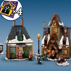 LEGO Puzzles Y Construcciones*Juguete De Construccion Visita A La Aldea De Hogsmeade Con Las Tres Escobas Coleccionable Wizarding World Harry Potter