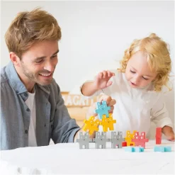 Goula Preescolar*Juguete De Madera Juego De Apilar Conejito