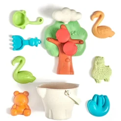 El Corte Inglés Juguetes Al Aire Libre*Juguete De Playa Set De Arena De Bioplastico Cubo Con Accesorios La Fiesta Del Agua El Corte Ingles