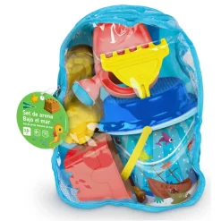 El Corte Inglés Juguetes Al Aire Libre*Juguete De Playa Set De Arena Cubo Con Accesorios Bajo El Mar El Corte Ingles