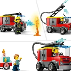 LEGO Puzzles Y Construcciones*Juguete Educativo De Construccion Parque De Bomberos Y Camion De Bomberos City