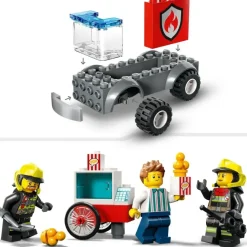 LEGO Puzzles Y Construcciones*Juguete Educativo De Construccion Parque De Bomberos Y Camion De Bomberos City