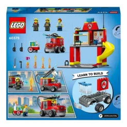 LEGO Puzzles Y Construcciones*Juguete Educativo De Construccion Parque De Bomberos Y Camion De Bomberos City