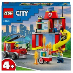 LEGO Puzzles Y Construcciones*Juguete Educativo De Construccion Parque De Bomberos Y Camion De Bomberos City