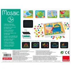 Goula Preescolar*Juguete Educativo De Madera Mosaico