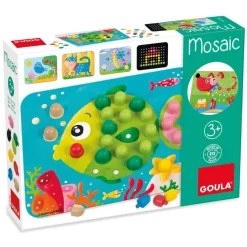 Goula Preescolar*Juguete Educativo De Madera Mosaico