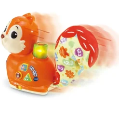 VTech Preescolar*Juguete Para Bebes Ardilla Infantil Pilla Pilla Camina Y Canta, Animal Interactivo Para Aprender A Gatear Baby