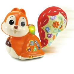 VTech Preescolar*Juguete Para Bebes Ardilla Infantil Pilla Pilla Camina Y Canta, Animal Interactivo Para Aprender A Gatear Baby