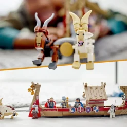 LEGO Puzzles Y Construcciones*Juguete Para Construir Barco Caprino De Thor Marvel