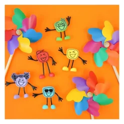 Glo Pals Preescolar*Juguete Sensorial 1 Personaje + 2 Cubos De Luz Verdes Joykids