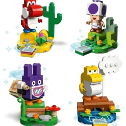 LEGO Puzzles Y Construcciones*Juguete Sorpresa Packs De Personajes: Edicion 5 Figuras Coleccionables (Sobre Con Unidad Escogida Al Azar) Super Mario