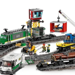 LEGO Puzzles Y Construcciones*Juguete Teledirigido Con Motor Tren De Mercancias City Trains