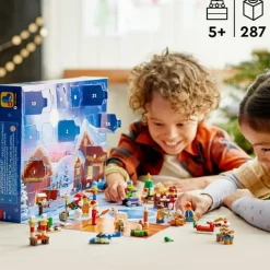 LEGO Puzzles Y Construcciones*Juguetes De Navidad Calendario De Adviento Con Mini Figuras Serie De Tv City
