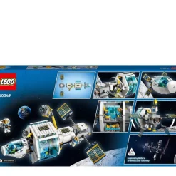 LEGO Puzzles Y Construcciones*Juguetes Inspirados En Nasa Estacion Espacial Lunar Con Mini Figuras De Astronautas City Space