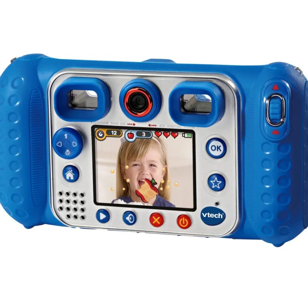VTech Electrónicos*Kidizoom Duo Dx Color Azul Camara De Fotos Y Videos Para Ninos 10 En 1