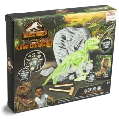 Jurassic World Juegos Educativos*Kit De Excavacion Brillante En La Oscuridad