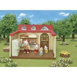 Sylvanian Families Munecas Y Peluches*La Dulce Casita De Las Frambuesas