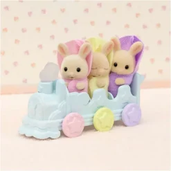 Sylvanian Families Munecas Y Peluches*La Hora Del Bano De Los Trillizos