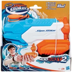 Nerf Juguetes Al Aire Libre*Lanzador De Agua Microburst Ii Super Soaker