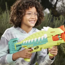 Nerf Juguetes Al Aire Libre*Lanzador Ankylo Thrash Dinosquad