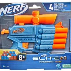 Nerf Juguetes Al Aire Libre*Lanzador Elite 2.0 Prospect Qs 4