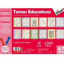 Diset Juegos Educativos*Lectron Temas Educativos