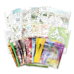 Dinos Art Juegos Educativos*Libro Creativo Pequeno Arte En Lamina Dinosaurios Dinosart